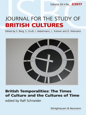 cover image of British Temporalities. the Times of Culture and the Culture of Time